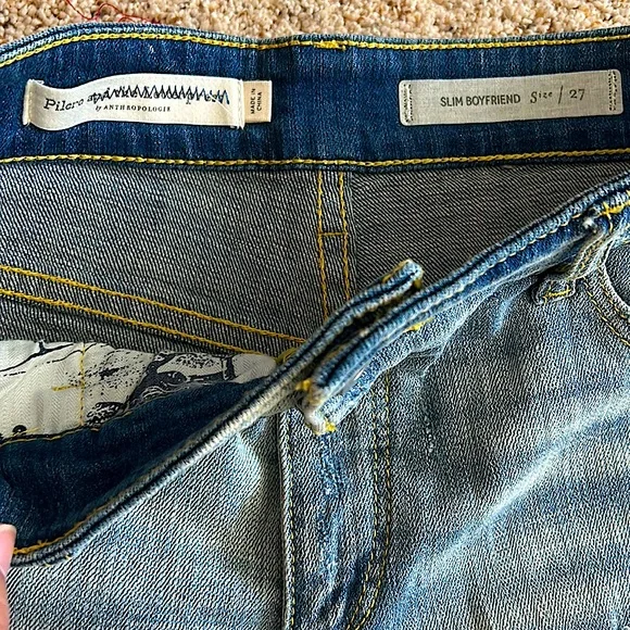 Anthropologie Pilcro and the Letterpress Boho Slim Boyfriend Shorts **Size 27** - Picture 4 of 6